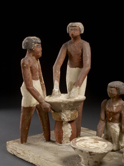 Modelo de cervecería de Egyptian 12th Dynasty